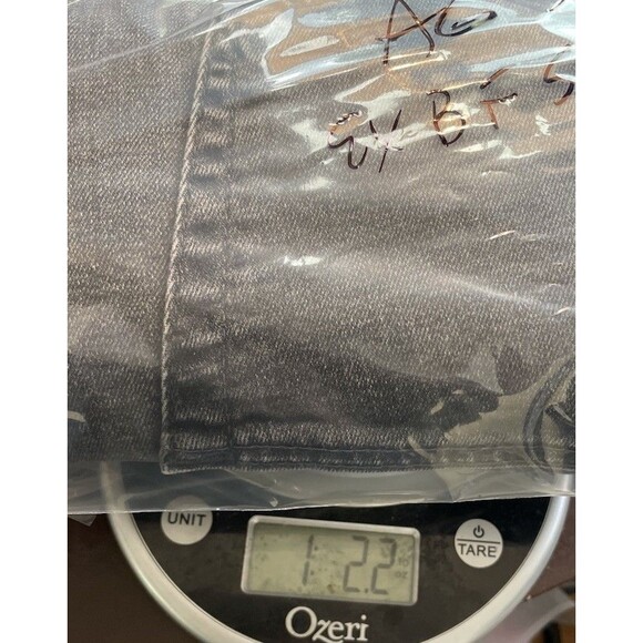 AG Adriano Goldschmied Jeans Womens Faded Black Ex Boyfriend Slouchy Slim 31x27” - Picture 11 of 12